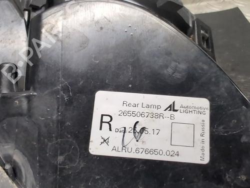 Right taillight RENAULT CAPTUR I (J5_, H5_) 0.9 TCe 90 | BP29066300C35