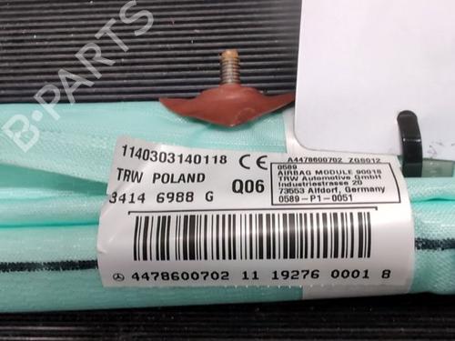 Right curtain airbag MERCEDES-BENZ V-CLASS (W447) V 300 CDI / d (447.811, 447.813, 447.815) | BP29710204C12 
