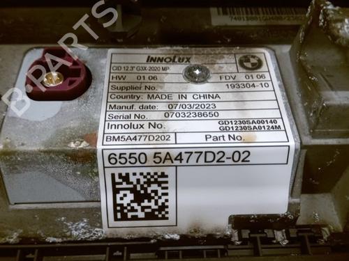 Display monitor BMW 5 Touring (G31) 530 i Mild-Hybrid | BP27261047C48 