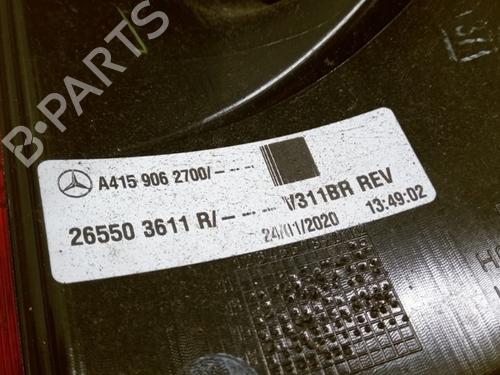 Right taillight MERCEDES-BENZ CITAN Box Body/MPV (W415) 108 CDI (415.603) | BP26047948C35 