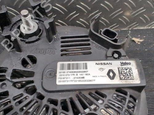Alternator NISSAN INTERSTAR Van (X62B) dCi 165 RWD | BP29965738M7 