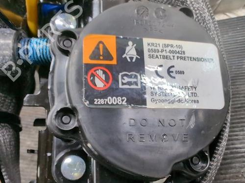 Front right seatbelt OPEL KARL (C16) 1.0 | BP37266482I25 - Image 3