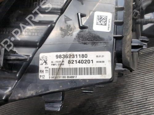 Right taillight PEUGEOT 3008 II SUV (MC_, MR_, MJ_, M4_) 1.2 THP/ PureTech 130 (MRHNSM, MRHNSU, MRHNSJ, MRHNYW,... | BP29539949C35 