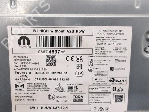 Elektronisk modul PEUGEOT PARTNER Box Body/MPV (K9) 1.5 BlueHDI 130 | BP29206539M83 