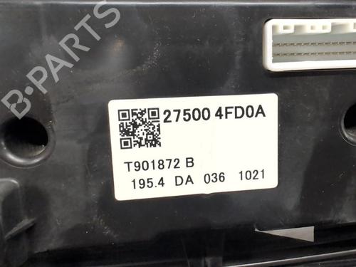 Climate control NISSAN NV200 Van 1.5 dCi 90 (M20, M20N, M20M) | BP34694928I5 - Image 3