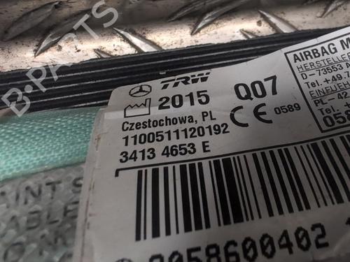 Venstre gardin kollisjonspute MERCEDES-BENZ C-CLASS (W205) C 350 e (205.047) | BP29710222C11