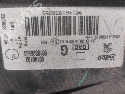 Left headlight PEUGEOT PARTNER Box Body/MPV (K9) 1.5 BlueHDi 100 | BP36861564C28 - Image 3