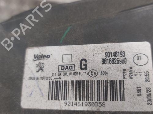 Left headlight PEUGEOT PARTNER Box Body/MPV (K9) 1.5 BlueHDi 100 | BP36861564C28 - Image 2