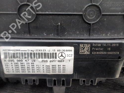 Display monitor MERCEDES-BENZ C-CLASS (W205) C 350 e (205.047) | BP29539941C48 