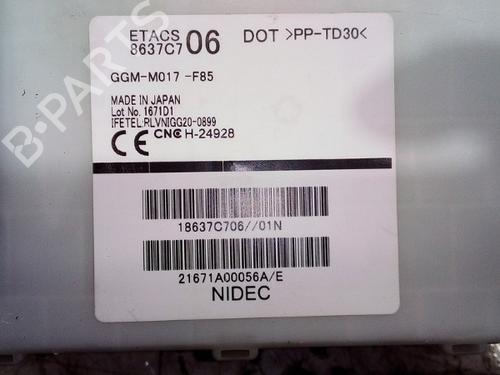 Fuse box MITSUBISHI MIRAGE / SPACE STAR VI Hatchback (A0_A) 1.2 | BP26041664E1 - Image 3