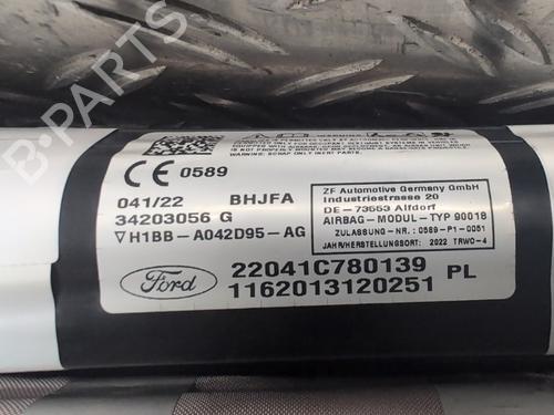 Left curtain airbag FORD FIESTA VII (HJ, HF) 1.0 EcoBoost | BP29710215C11 
