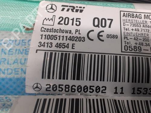 Høyre gardin kollisjonspute MERCEDES-BENZ C-CLASS (W205) C 350 e (205.047) | BP29710223C12 