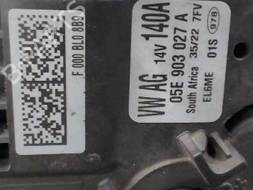 Alternator VW POLO VI (AW1, BZ1, AE1) 1.0 TSI | BP38911775M7 - Image 4