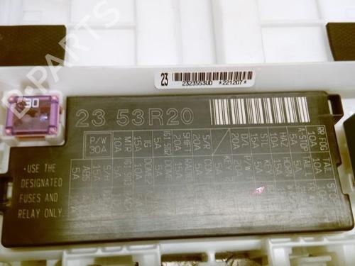 Fuse box SUZUKI SWIFT V (AZ) 1.2 Hybrid (Mild Hybrid) (A2L412) | BP26047462E1 