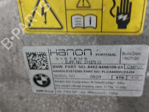 AC compressor BMW 3 (G20, G80, G28) 330 e Plug-in-Hybrid | BP32520210M34