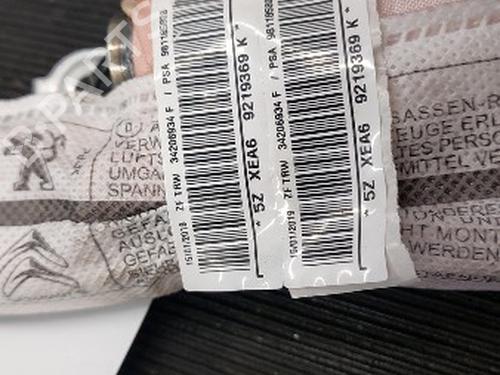 Left curtain airbag CITROËN C3 III (SX) 1.2 PureTech 82 | BP32315689C11