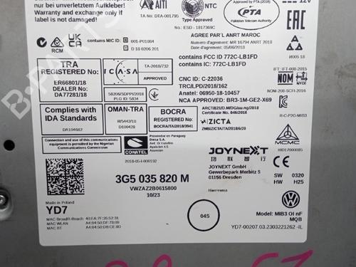 Control unit VW POLO VI (AW1, BZ1, AE1) 1.0 TSI | BP26046753M11 - Image 3
