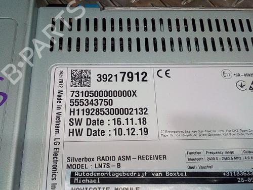 Electronic module OPEL ASTRA K Sports Tourer (B16) 1.5 CRDI (35) | BP26041736M83 