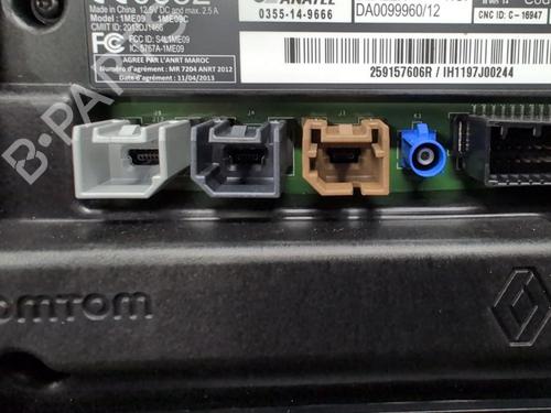 Display monitor RENAULT CAPTUR I (J5_, H5_) 0.9 TCe 90 | BP29540035C48