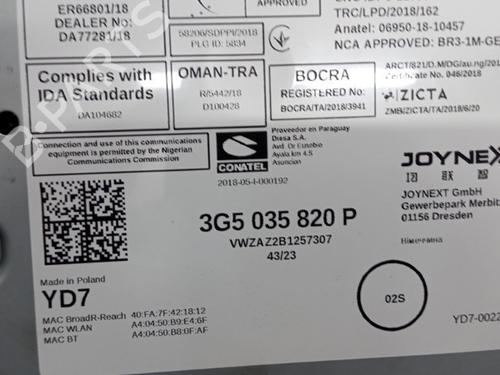 Control unit VW T-ROC (A11, D11) 1.0 TSI | BP27591018M11 - Image 2