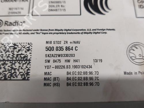 Control unit SKODA KAROQ (NU7, ND7) 1.5 TSI | BP32520168M11 - Image 2