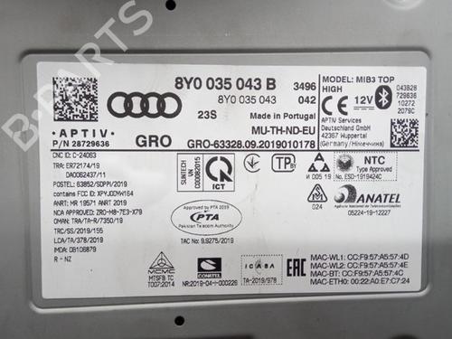Control unit AUDI A3 Sportback (8YA, 8YF) 30 TFSI Mild Hybrid | BP26046695M11 - Image 3