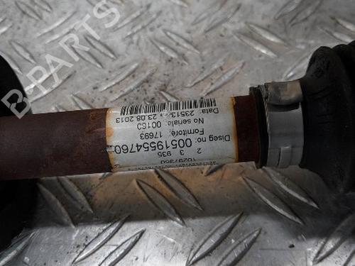 Right front driveshaft FIAT 500 (312_) 1.2 (312AXA1A) | BP26044277M39 - Image 2