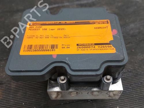 Used ABS pump ABS pump PEUGEOT 108 1.0 VTi (69 hp) 33888901 33888901