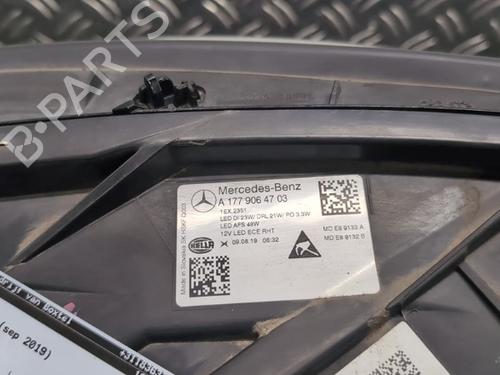 Left headlight MERCEDES-BENZ A-CLASS Saloon (V177) A 180 d (177.103) | BP29710252C28 