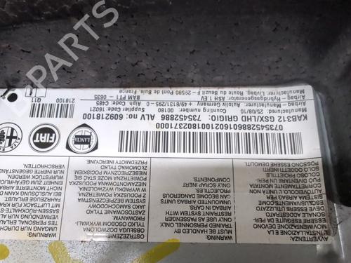 Knee airbag FIAT 500 (312_) 1.2 (312AXA1A) | BP30811703C50 