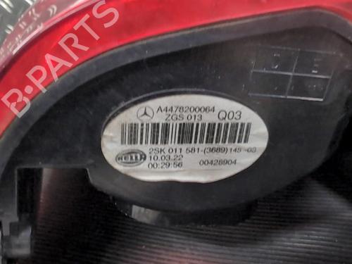 Left taillight MERCEDES-BENZ EQV (W447) EQV 250 (447.813, 447.815) | BP27861220C34 