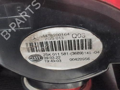 Right taillight MERCEDES-BENZ EQV (W447) EQV 250 (447.813, 447.815) | BP27861219C35 