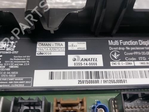 display-monitor-citroen-jumper-ii-platformchassis-2006-35805550 main image