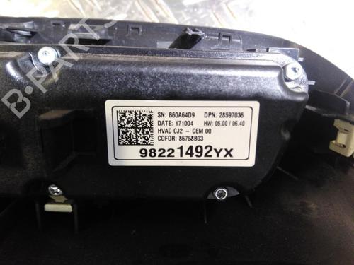 Climate control OPEL CROSSLAND X / CROSSLAND (P17, P2QO) 1.2 (75) | BP26041992I5 
