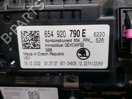 Instrument cluster SKODA SCALA (NW1) 1.0 TSI | BP33717484C47 - Image 3