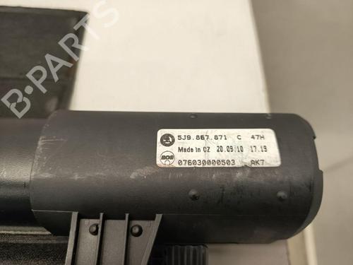 Rear parcel shelf SKODA FABIA II Combi (545) 1.2 TSI | BP32762299C85 - Image 3