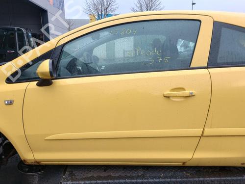 Used Left front door OPEL CORSA D (S07) 1.0 (L08, L68) (60 hp) 27233433