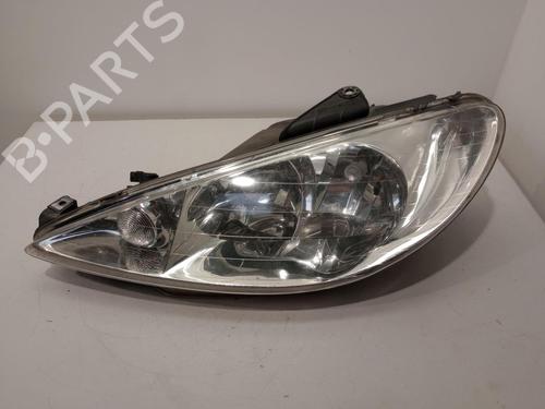 Used Left headlight PEUGEOT 206 Hatchback (2A/C) 1.4 i (75 hp) 27229451