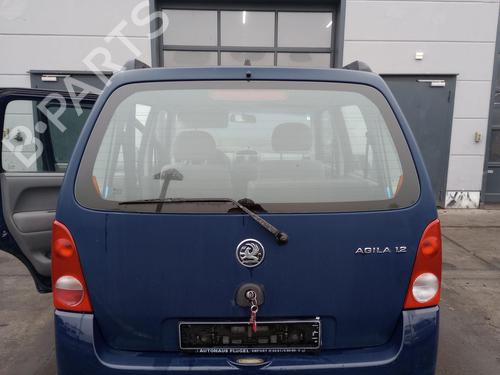 Used Tailgate OPEL AGILA (A) (H00) 1.2 16V (F68) (75 hp) 27232965