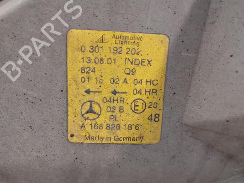Right headlight MERCEDES-BENZ A-CLASS (W168) A 140 (168.031, 168.131) | BP27227058C29 