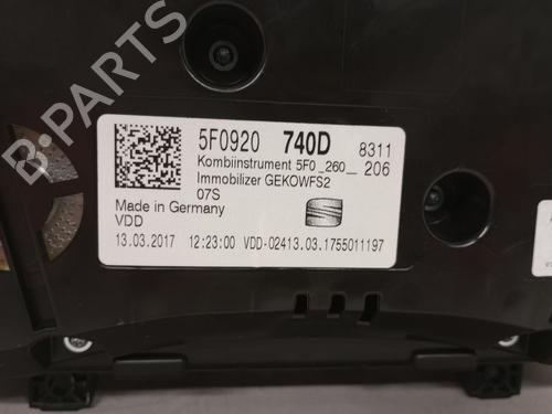 Instrument cluster SEAT LEON (5F1) 1.4 TSI | BP27233119C47