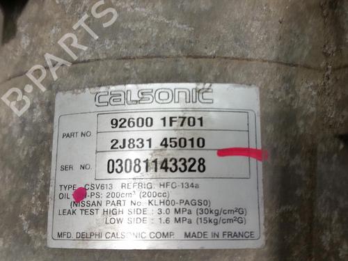 AC compressor NISSAN MICRA II (K11) 1.0 i 16V | BP27228067M34 