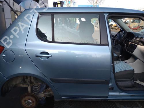 Used Right rear door SKODA FABIA II (542) 1.2 (70 hp) 27233305