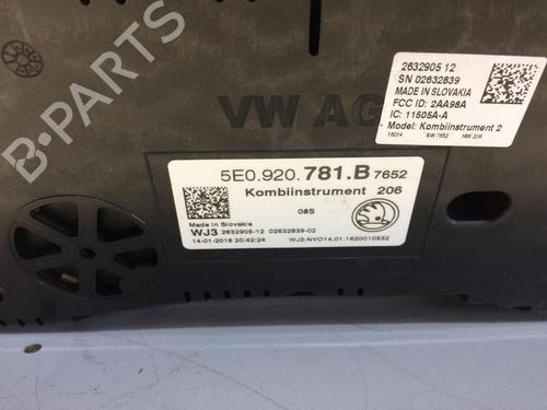 Instrument cluster SKODA OCTAVIA III Combi (5E5, 5E6) 2.0 TDI | BP27233494C47 