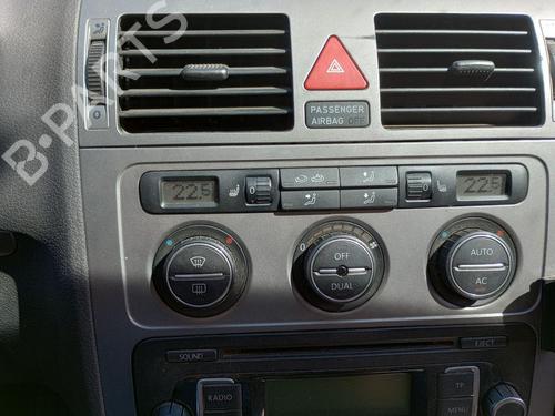 Climate control VW TOURAN (1T1, 1T2) 1.9 TDI | BP27231326I5 