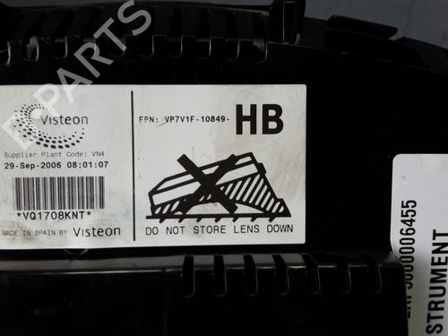 Instrument cluster VW GOLF PLUS V (5M1, 521) 1.9 TDI | BP27226206C47