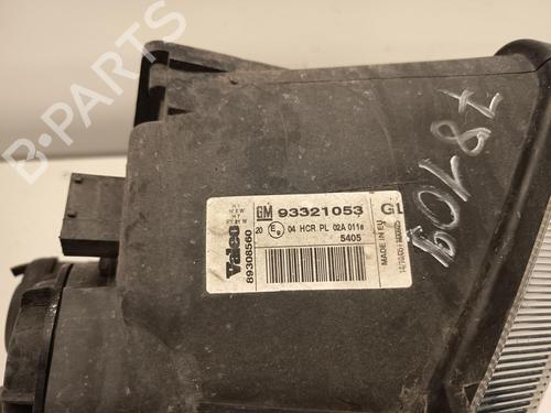 Right headlight OPEL MERIVA A MPV (X03) 1.6 16V (E75) | BP27233327C29