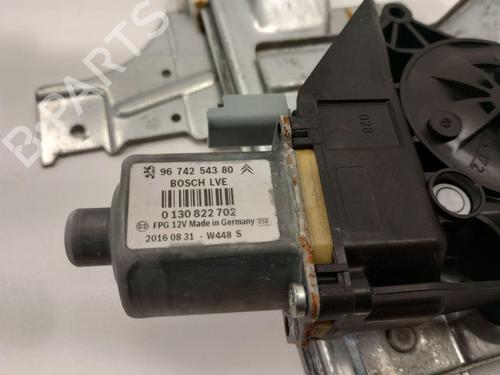 Front right window mechanism PEUGEOT 208 I (CA_, CC_) 1.2 THP 110 | BP27229729C23 