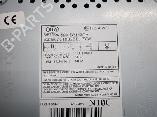 Radio KIA SOUL II (PS) 1.6 CRDi 136 | BP27230899E6 