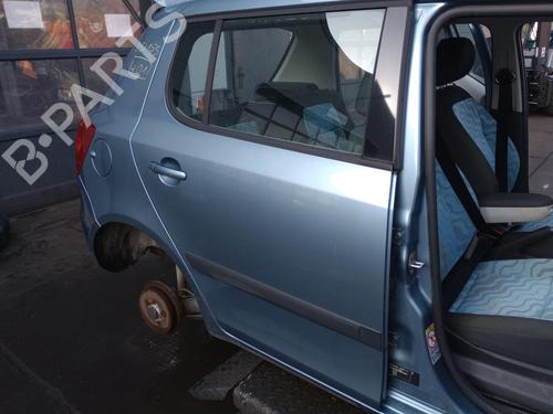 Right rear door SKODA FABIA II (542) 1.2 | BP27233305C5 